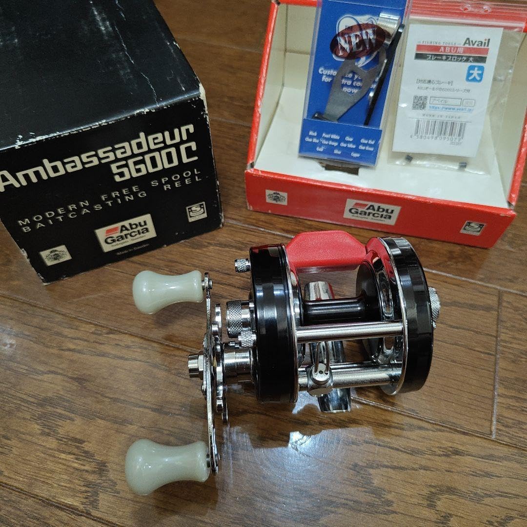 アブガルシア アンバサダー 5600C 赤ベロ カスタム QIZRPTTF